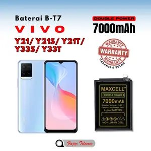Baterai B-T7 compatible Vivo Y21 / Y21S / Y21T / Y33S / Y33T Double Power 7000mAh