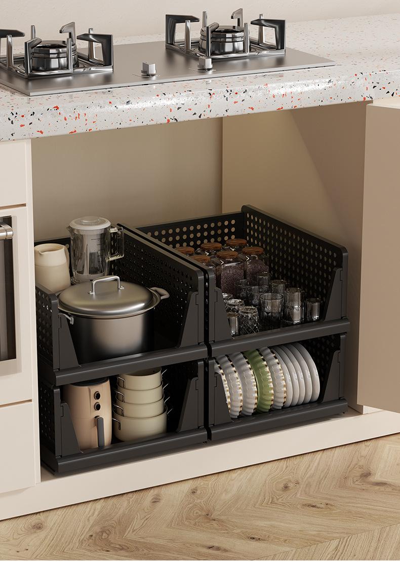 Rak Penyimpanan Plastik Tebal & Diperbesar | Model Laci Bertingkat | Sekat Berlapis | Multifungsi untuk Berbagai Kebutuhan