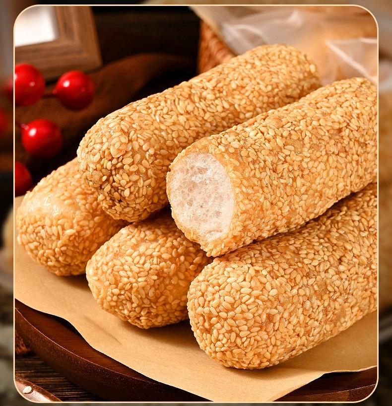 Bola Wijen Jajanan Viral, Kue Wijen Tradisional Tekstur Renyah, Halal Indonesia Pilihan Camilan Keluarga