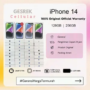 iPhone 14 128GB 256GB 512GB - Garansi RESMI