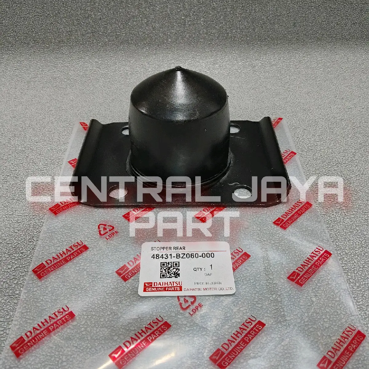 KARET STOPPER BELAKANG GRAND MAX LUXIO ORIGINAL