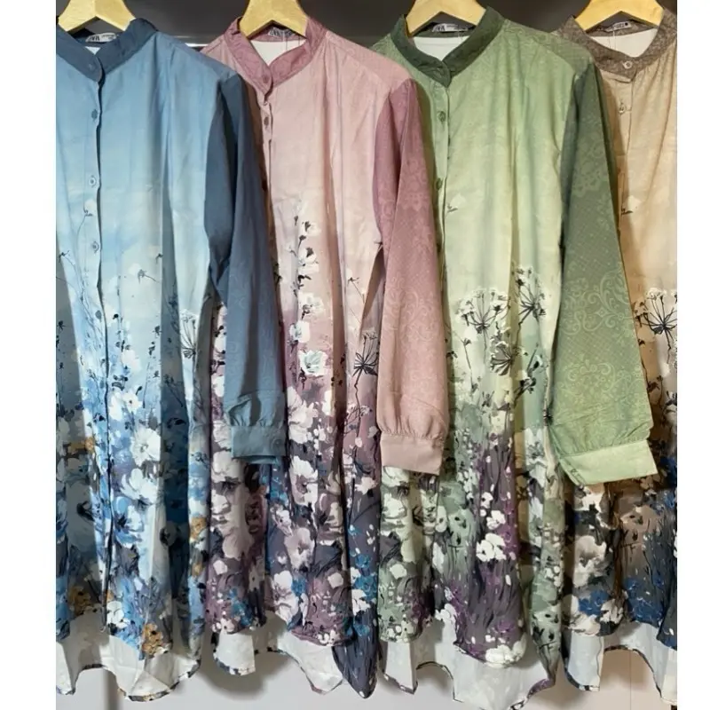 Baju Tunik Bahan Silk Marbela premium