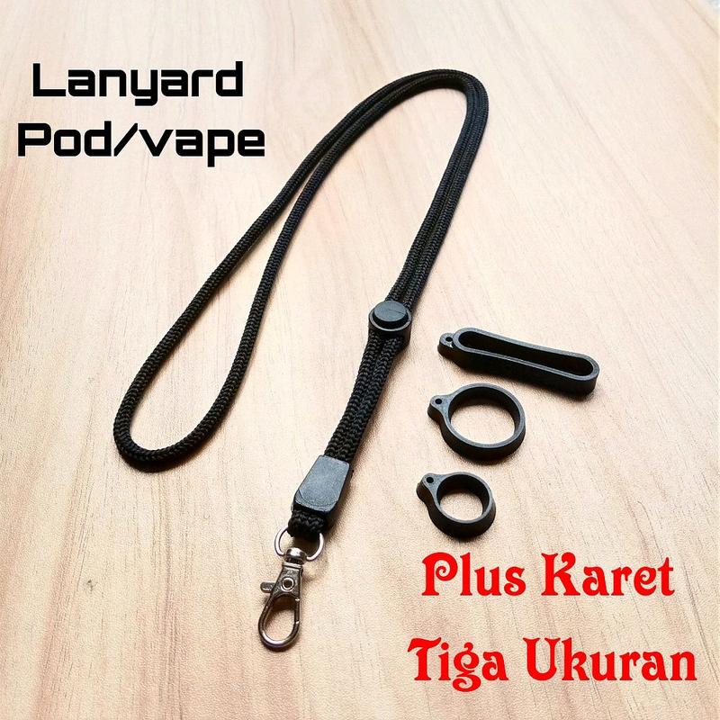 Promo tali lanyar gantung hp Id card pOdz plus O ring 3ukuran dll 5