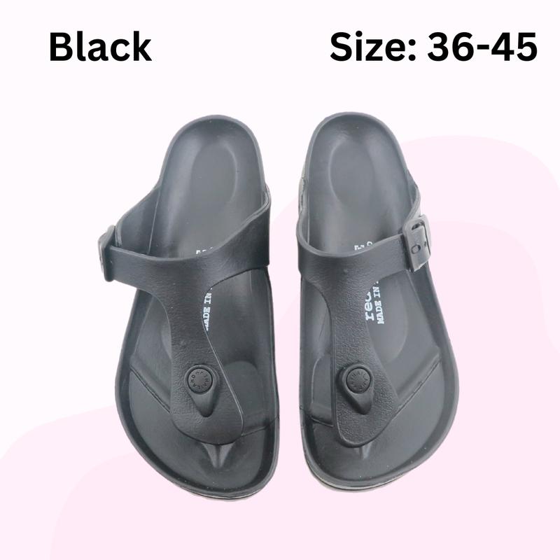 Unisex Slippers In 2 Colors / Indoor Outdoor Lightweight Slippers (2565) 2