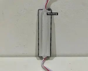 Lampu LED Kolong Model 3 Garis Flash Kedap Kedip Blitz DC 12 Volt / 24 Volt Motor Mobil Truk DC 12V 24V