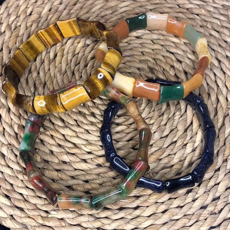 Gelang Batu Alam Bentuk Tulang