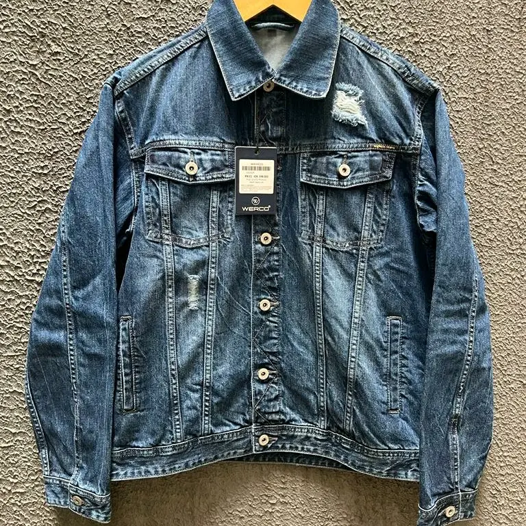 Jaket Denim Werco Terbaru untuk Pria - Model Reguler