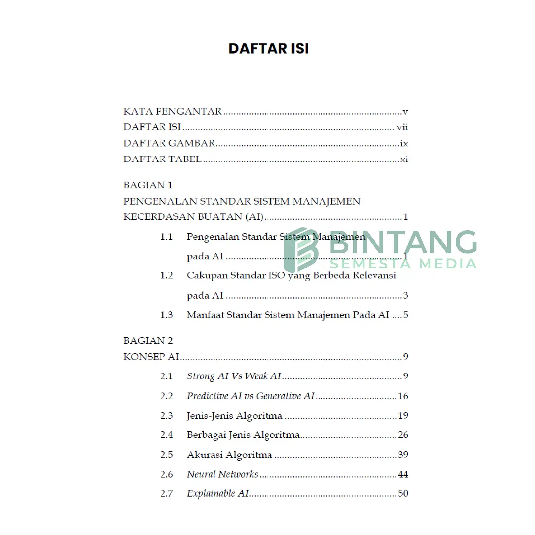 Artificial Intelligence Management System Strategi Menuju Kemajuan Berkelanjutan dalam Teknologi Kecerdasan Buatan (AI) - Talitha Gustiyana