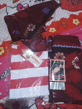 Product Review of Sleyer segitiga sakera/udeng segitiga khas madura(merah cerah) from a**️ 0