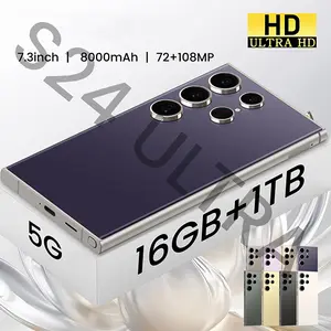 Paylater Galaxy S24 Ultra RAM 16GB ROM 1TB Layar 7.3inci Android 14 Wifi 4G 5G Ponsel Gaming phone Asli Tiktok Original Handphone Smartphone Snapdragon 8gen3 10core