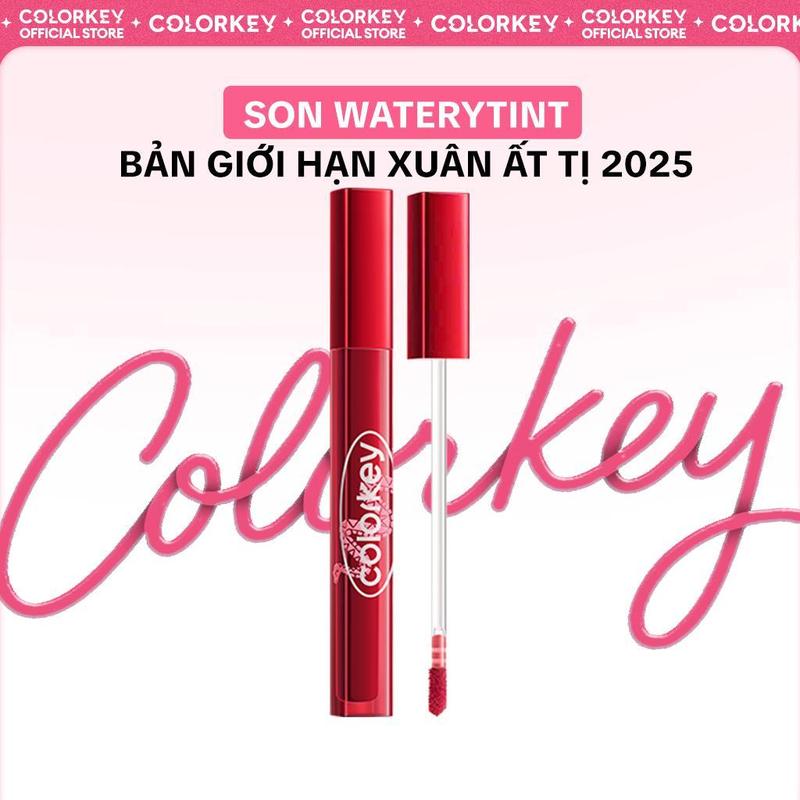   EX  Son môi Xuân Ất Tỵ COLORKEY bền màu lâu trôi không dính cốc 1.8g - KLL2L7 