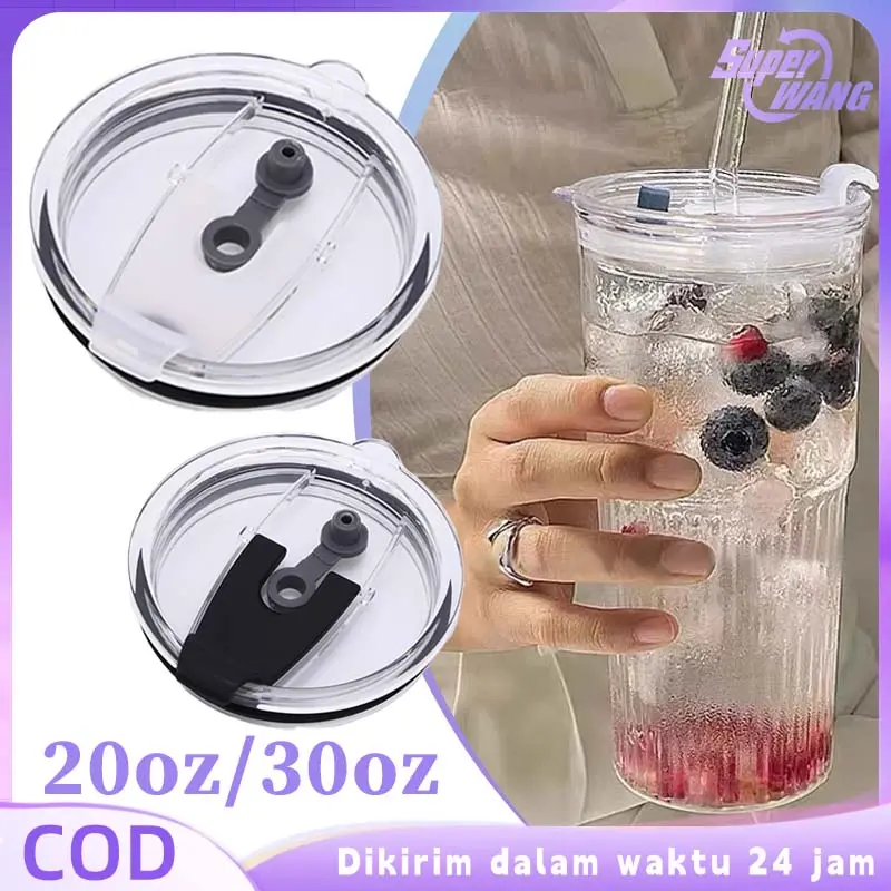 Tutup Tumbler Cover 900ml(30oz)/600ml(20oz) Tutup Tumbler Anti Tumpah Penutup Tumble Sealing Bottle Cover