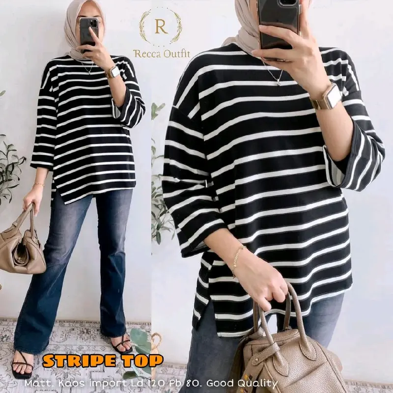 Blouse jumbo lengan panjang wanita cantik  Santai Juliera big size by eldinar 5