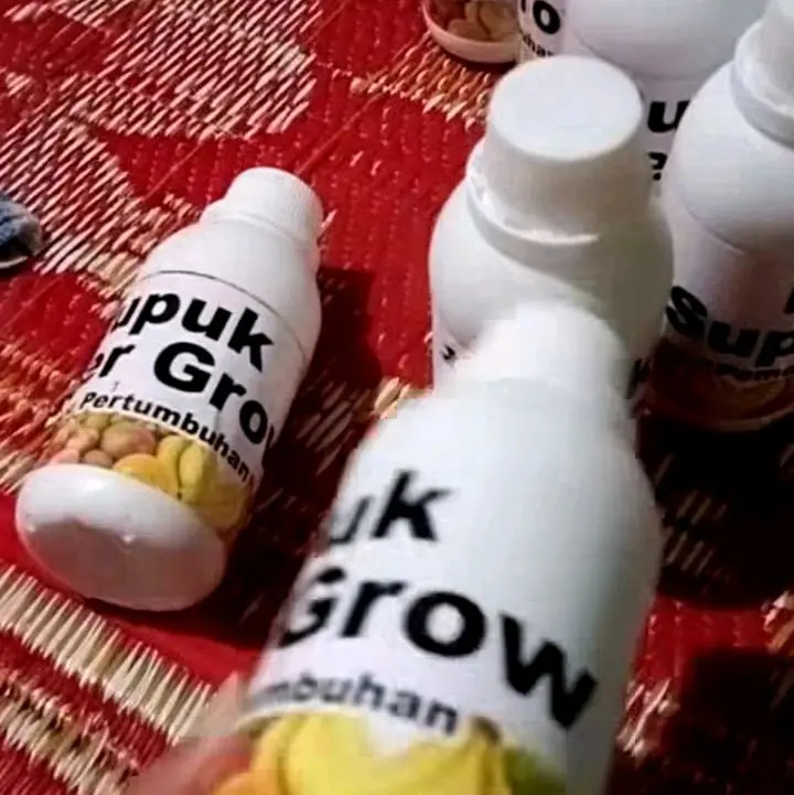 Pupuk super grow membantu meningkatkan hasil pertanian anda. Tanaman 2