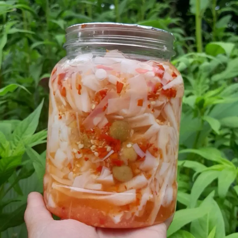 combo 3 lọ măng ớt (3kg) chua cay Hà Giang 2