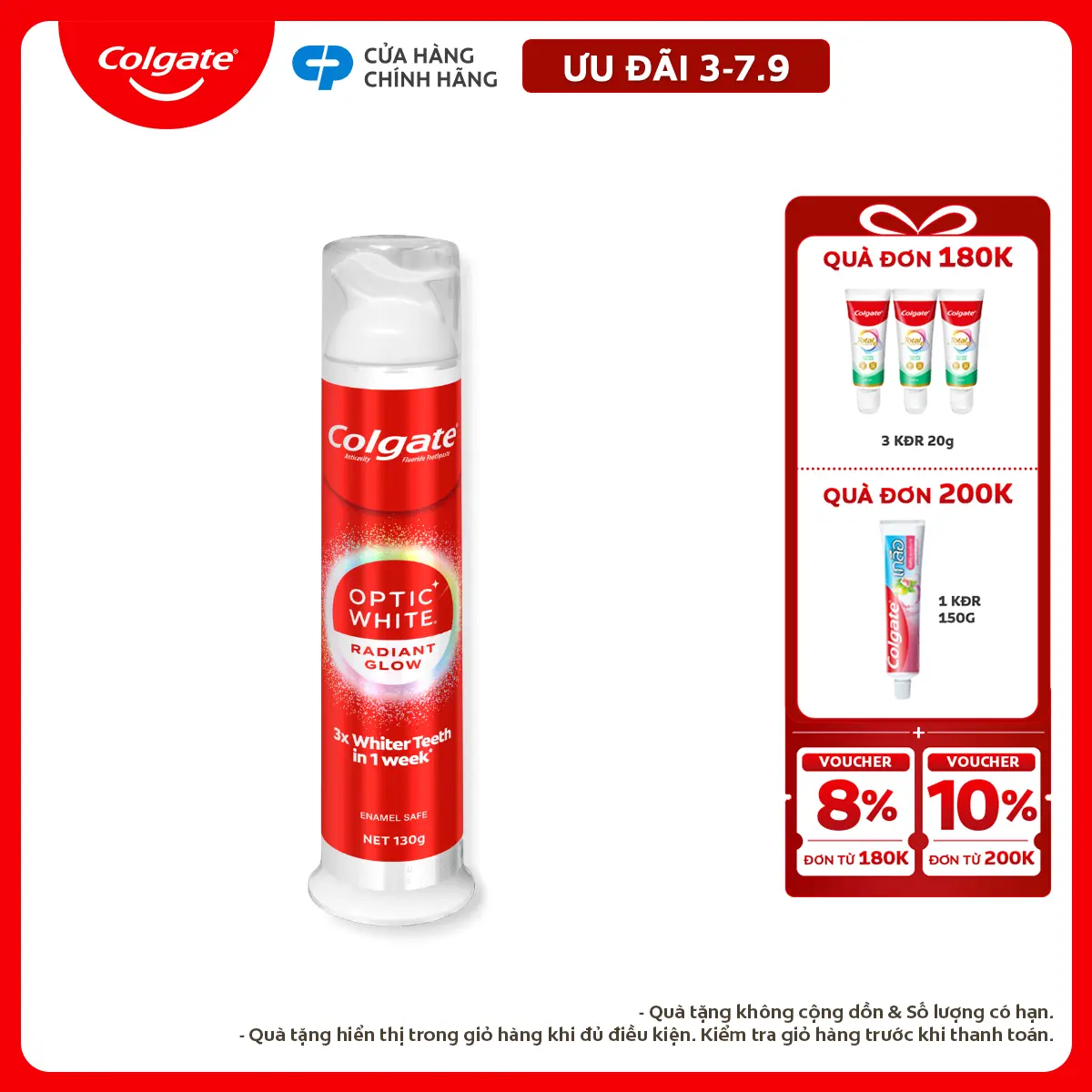 Colgate Optic White Radiant Glow view 2