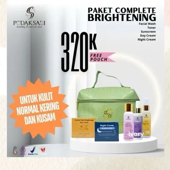 Pudak sari brethening  buat kulit kering dan kusam Mencerahkan 0