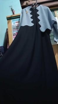 Product Review of Soraya Moeslim Cardi Azura Mix Inner Premium Dress mewah Wanita Dewasa Remaja Pesta Lebaran Cardigan Muslim waffle Santai Kardigan Outer Panjang Casual Kondangan Baju from a**y 3