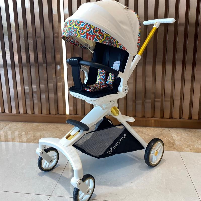 BABYVOVO V9 XE ĐẨY GẤP GỌN MỘC TRÀ 0