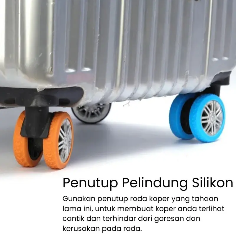 Roda Wheel Koper Karet Silikon Rubber Pelindung Protector Roda Koper Melindungi dan Menjadikan Roda Smooth Tidak Berisik 3
