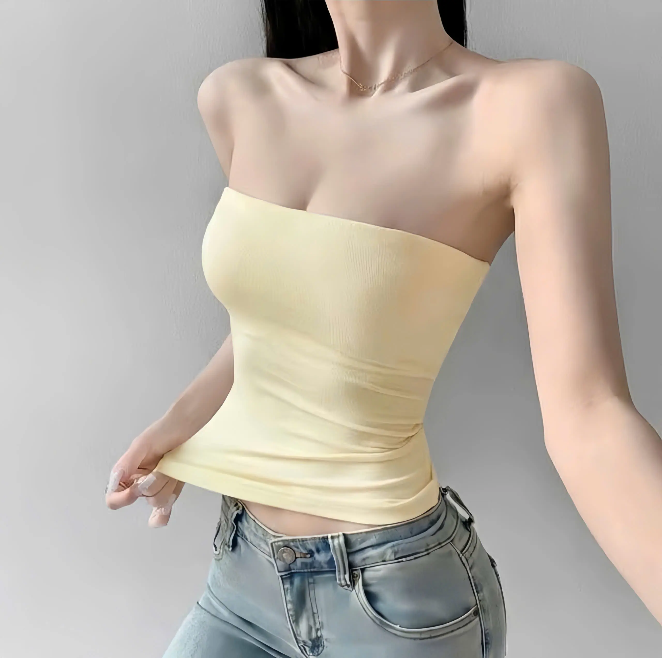 [18 màu] Áo ống nhiều màu form babytee có thắt eo, có size lớn (KHÔNG MÚT) | BigBuy360 - bigbuy360.vn