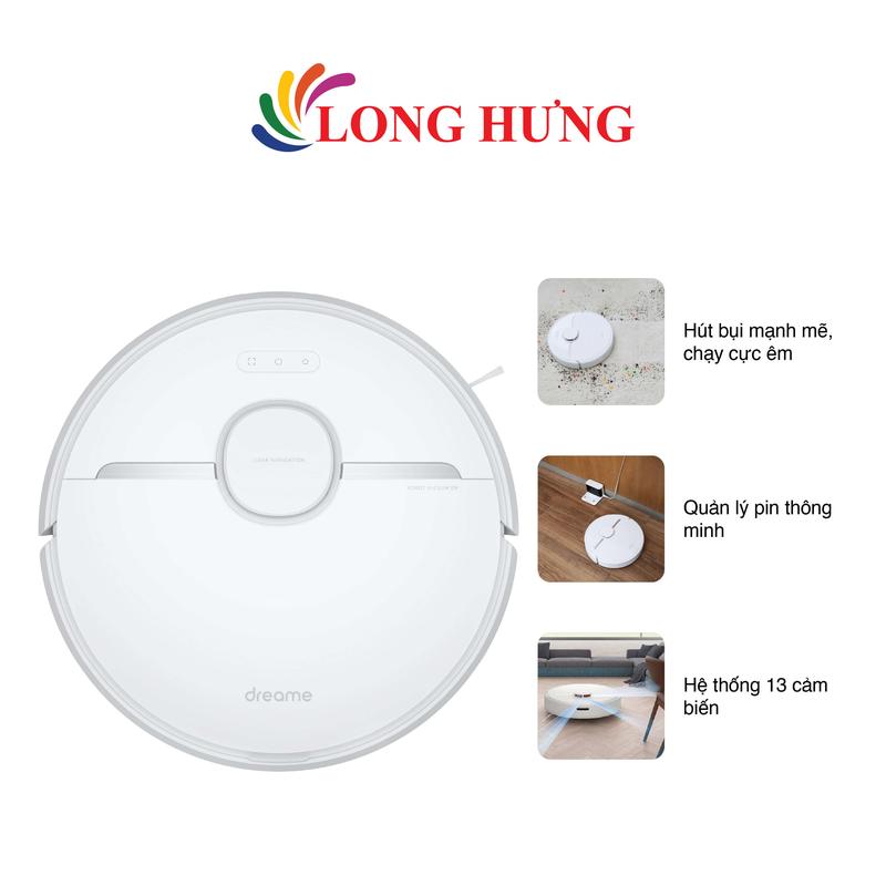 Robot hút bụi Dreame Robotic Vacuum D9 RLS5-WHO - Hàng chính hãng