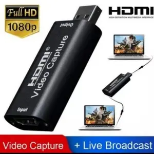 HDMI Capture HDMI to USB 2.0 Full HD 1080p Video Audio Recording Grabbing Set Top Box Game Console