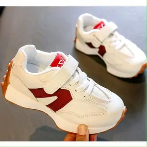 Sepatu Anak Import Keren White list Red