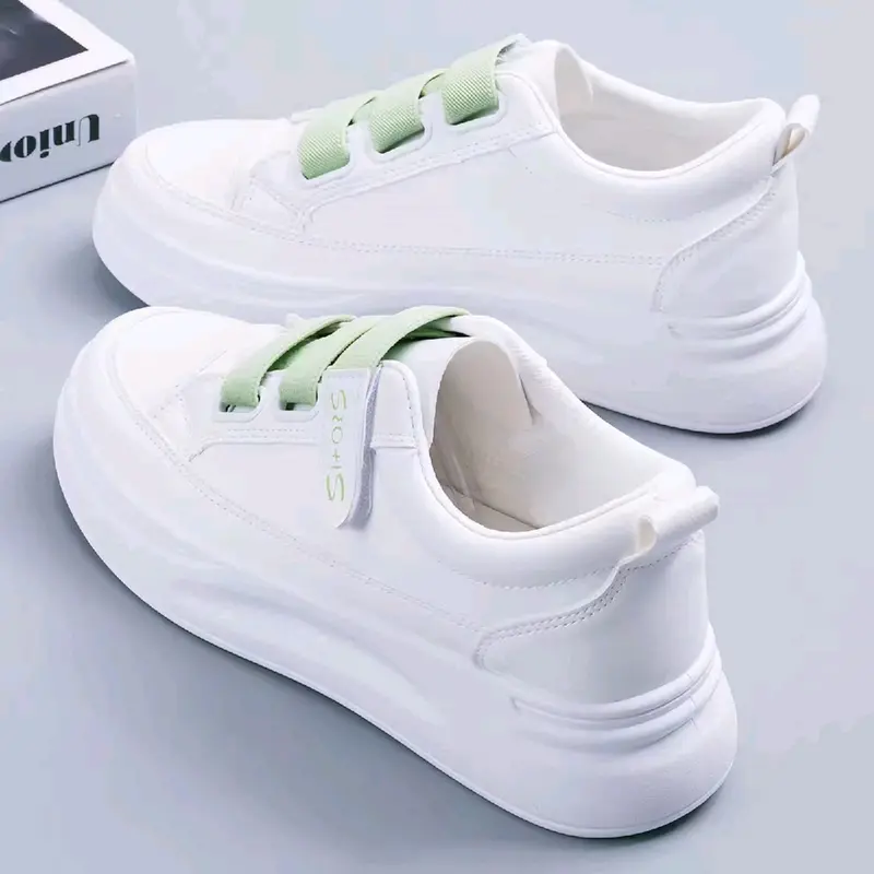 sepatu sneakers wanita tali karet sepatu sekolah wanita korean style pesions sepatu kets wanita casual Cewek 2