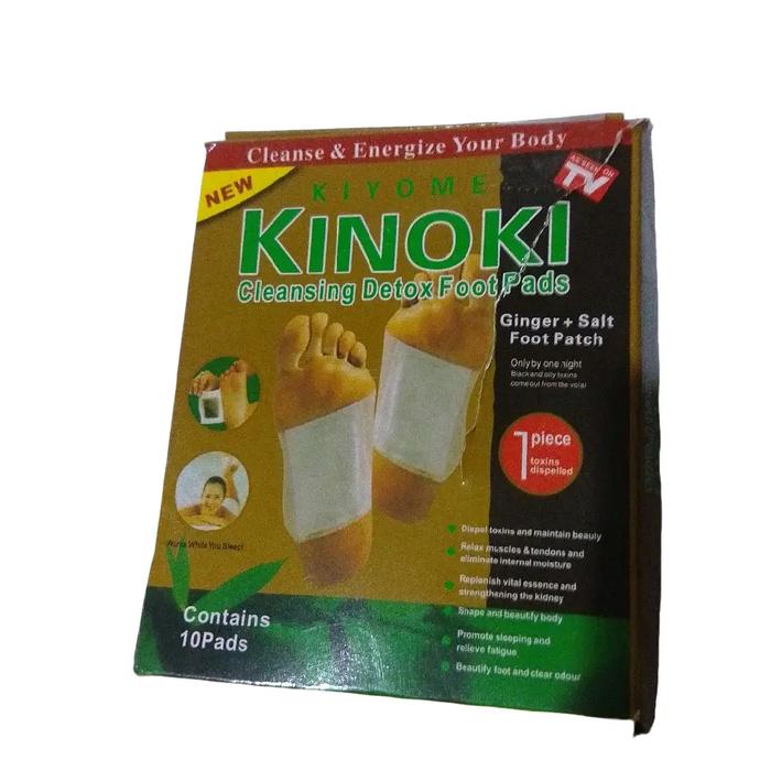 Gambar Kinoki Gold Detox Food Pad - Koyo Penyerap Racun Dalam Tubuh 10 Pads - Membantu Membersihkan Darah & Mengurangi Sakit Pinggang - 3X Lebih Ampuh dari Kinoki Putih Biasa dari KemanggisanStore Kota Administrasi Jakarta Barat Tokopedia
