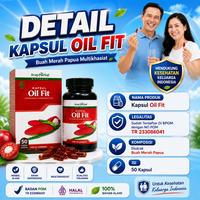 Gambar Kapsul Oil Fit Buah Merah Papua Isi 50 Kapsul Untuk Benjolan Di Tubuh, Wasir Dan Ambeyen dari Agis Herbal Shop Kota Administrasi Jakarta Barat 3 Tokopedia