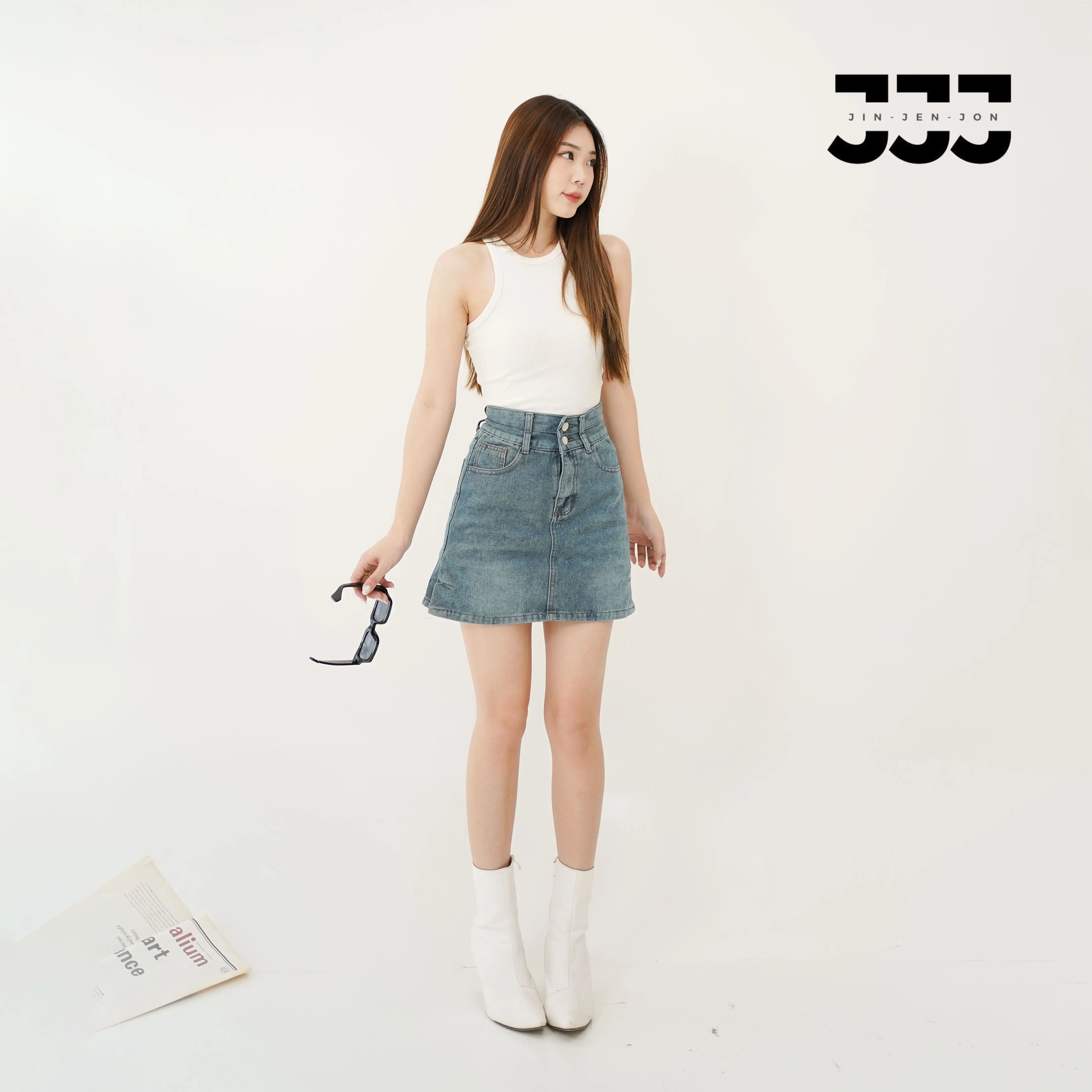 JJJ - Ruby Skort Jeans A-Line
