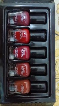 Product Review of OULISI Nail Polish Set 5ml 10pcs Nail Polish Peel Off (10 in 1) 10 Colors 1 Set from c**a 0