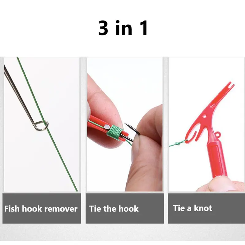 Dụng Cụ Tháo Lưỡi Câu Bằng Thép Không Gỉ, Có Vòng Chống Thất Lạc, Tay Cầm Chống Trượt 5