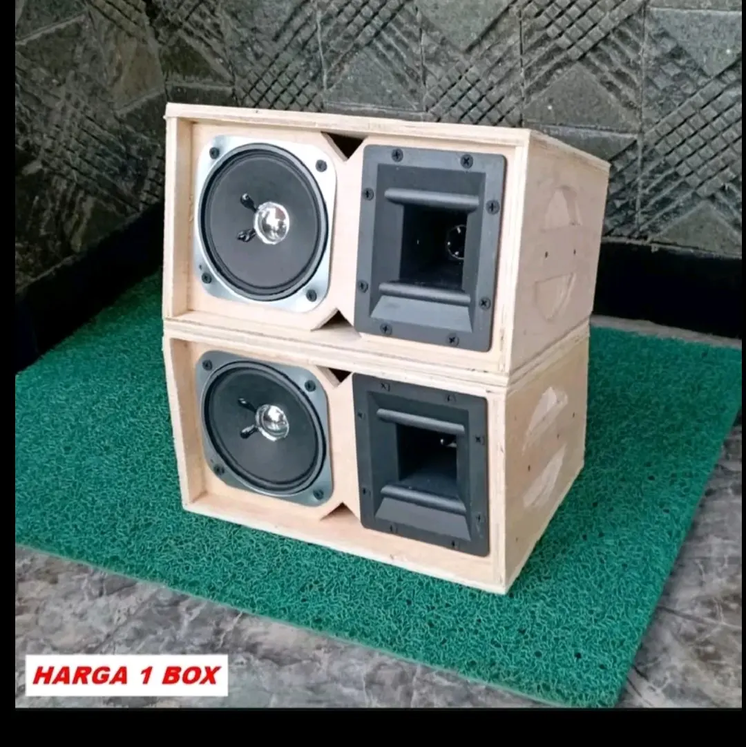 Box LINE array 4 inch isi speaker acr dan tweeter audex