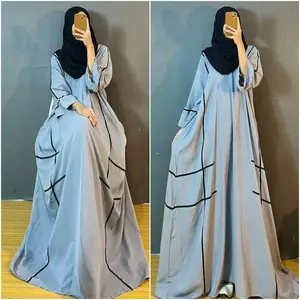 Gamis Kaftan Kairo Ld 170 Homedress Lowo Batik Pekalongan Busui Rayon Premium Kekinian/Gamis Abaya untuk Pengajian dan bisa untuk acara lain