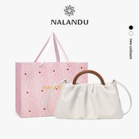 Gambar NALANDU Tas Selempang Wanita Elegan Unik Handbag Kayu PU Lembut Minimalis Sling Bag Kekinian OOTD - Putih dari NALANDU.INDONESIA Kab. Bandung Barat 1 Tokopedia