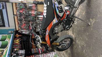 Product Review of Kulit Jok Supersub Extreme Series Hitam Sarung Jok CRF KLX Dtracker WR 155 Kain Jok Motor Trail Supermoto from D**n 0