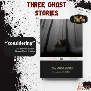 [Alexander Books] Buku Novel Three Ghost Stories by Charles Dickens - Berbahasa Inggris