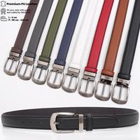 Gambar TACOCCO Ikat Pinggang Kulit PU Premium Wanita & Remaja Lebar 3cm Panjang 90-125cm - Hitam, 105 cm dari TALOCCO Kota Administrasi Jakarta Pusat 4 Tokopedia