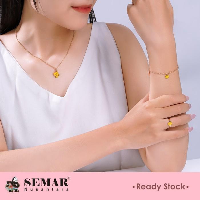 Gelang Emas CRSL Teens Series Gold 10K Semar Nusantara 3
