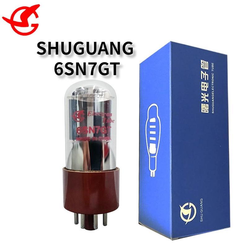Product Introduction of SHUGUANG 6SN7GT Vacuum Tube Replaces 6SN7 6N8P-J 6H8C CV181-Z 6H8C 6N8P CV181 5692 HIFI Tube DIY Matched Quad Stereo Amplifier 5