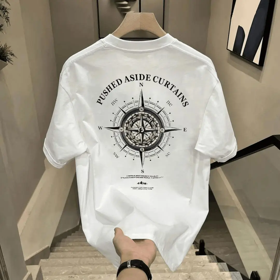 THE HOOP APPAREL MJ MECHA GRAPHIC TSHIRT FOR MEN/UNISEX COTTON WITH RANDOM SOCKS Menswear Top (recommended to purchase one size larger)