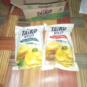 COD HALAL/Taiko Krezz Chips/Keripik Kentang/Cemilan/Promo Murah/Rasa Daging Sapi/Rasa Rumput Laut/Keripik/chips/renyah dan lezat/bahan baku berkualitas/Crispy Chips/Potato/Snack/Kripik