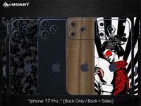 Gambar 9Skin Iphone 17 Pro  Back Case Skin Custom Carbon Leather Special Texture - Black Army, Back Only dari 9SKIN Premium Kota Administrasi Jakarta Barat 1 Tokopedia