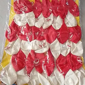isi 40 Balon Merah Putih Lembaran isi 40 Pcs