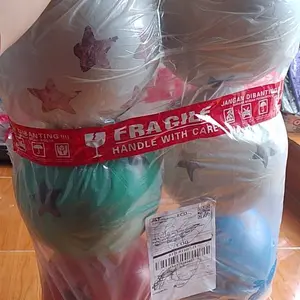 bola sepak plastik untuk bermain anak isi 6pcs/12pcs Toys