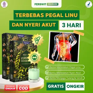 Ferswit Susu Bubuk Edamame Jepang Pertama - Paket 1box - Untuk Tulang & Sendi