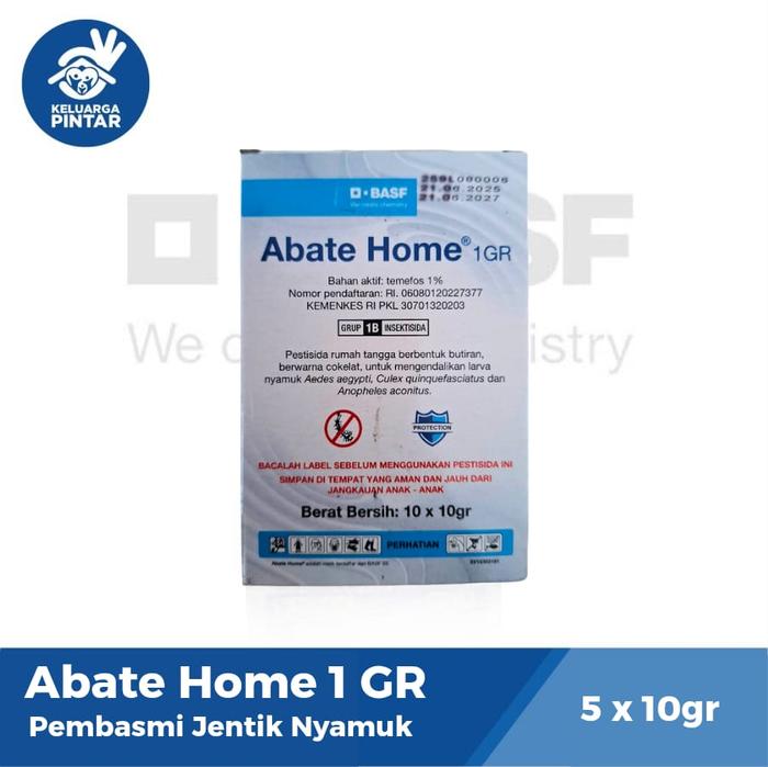 Gambar Pembasmi Jentik/ Larva Nyamuk Abate Home 1 GR Paket 5pcs dari BASF Petani Sejahtera Kota Tangerang Tokopedia