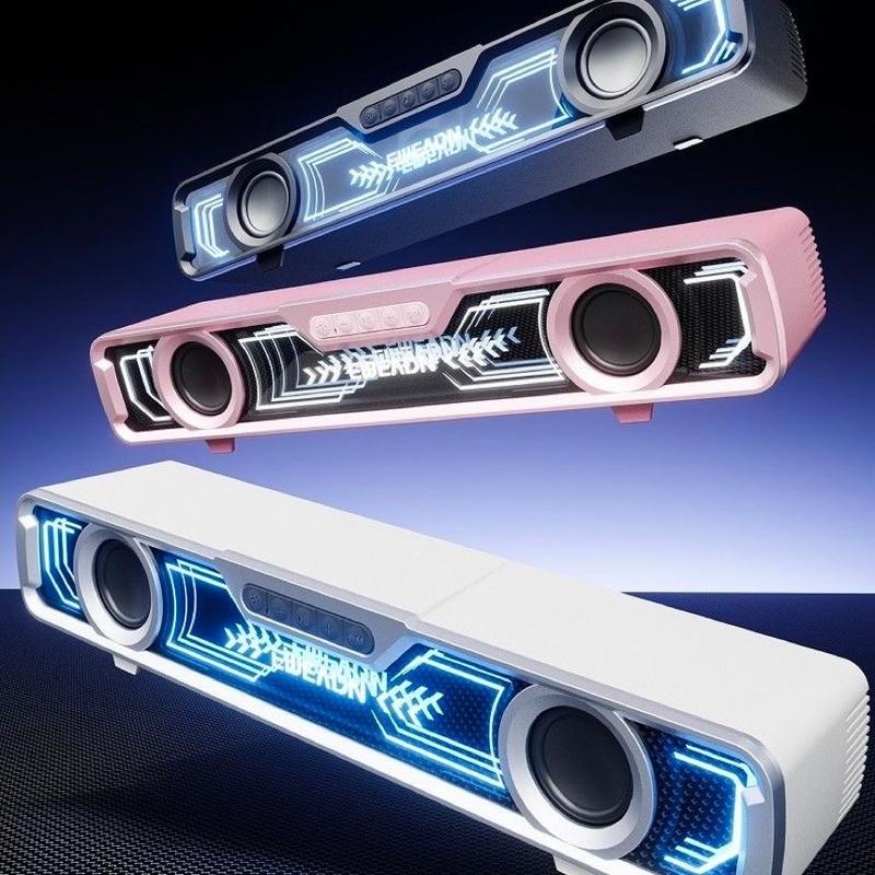 Loa Bluetooth Có Dây Có Mic Led Rgb TEKKIN EWEADN VX30 âm thanh vòm surround 7.1 bass cực căng